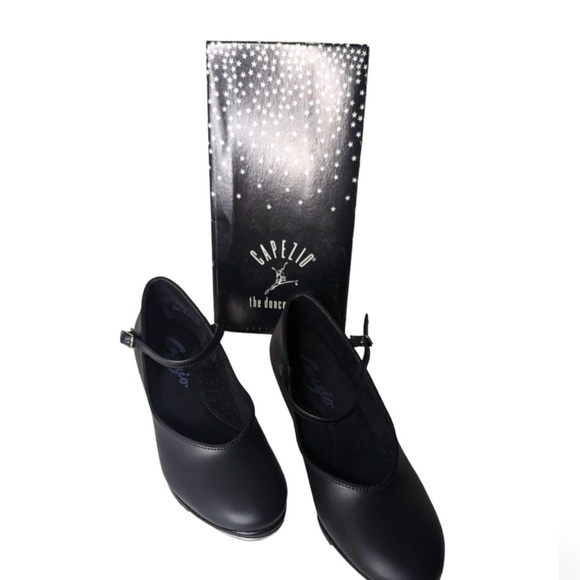 Capezio tap shoes 9 **NEW NEVER WORN** - Picture 2 of 9